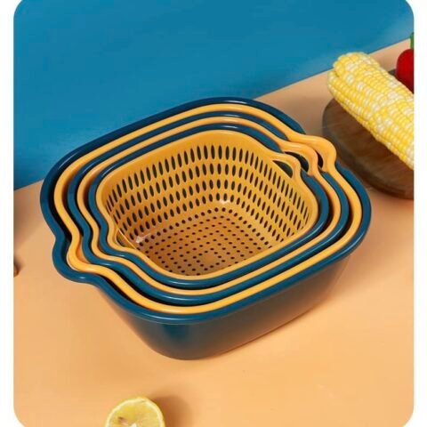 High Quality Bowl With Strainer - 8pcs