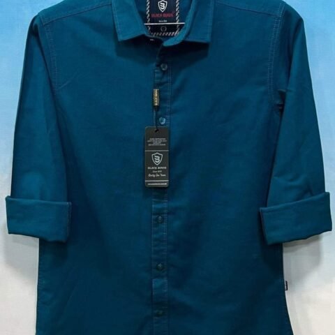 Men's Long Sleeve Solid Shirt