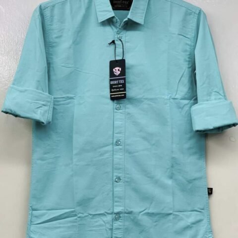 Men's Long Sleeve Solid Shirt