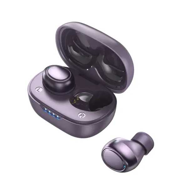 Jdots Series JR-DB1 True Wireless Earbuds-Purple