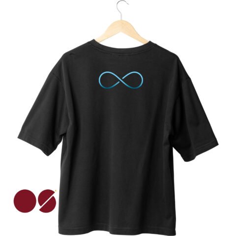 Infinity Drop Shoulder Unisex T-Shirt
