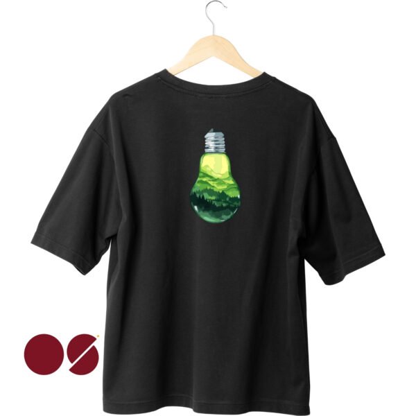 Nature Bulb Drop Shoulder Unisex T-Shirt