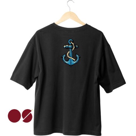 Hook Drop Shoulder Unisex T-Shirt