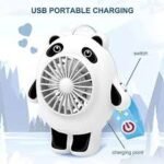 Mini Desk Top Rechargeable Fan with stand