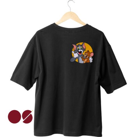 Tom & Jerry Drop Shoulder Unisex T-Shirt
