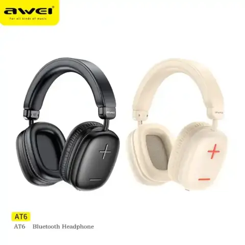 Awei AT6 Wireless Bluetooth Headphones