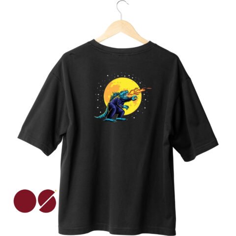 Godzilla Drop Shoulder Unisex T-Shirt