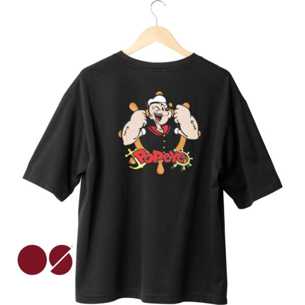 Popeye Unisex Drop Shoulder T-Shirt