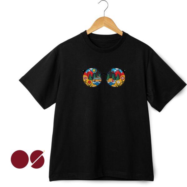 Sunglasses Unisex Drop Shoulder T-shirt