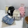Fashion Schoolbag Large Capacity High School Female Backpack-RM 56