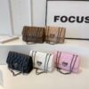 New Quilted PU Leather Crossbody Bag- N284
