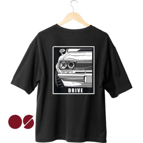 Car Drop Shoulder Unisex T-Shirt