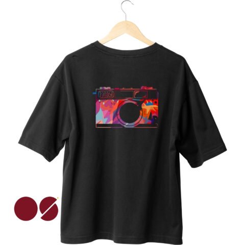 Camera Drop Shoulder Unisex T-Shirt