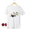 Bamboo Panda Drop Shoulder Unisex T-Shirt