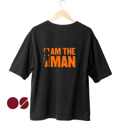 I Am The Man Unisex Drop Shoulder T-Shirt