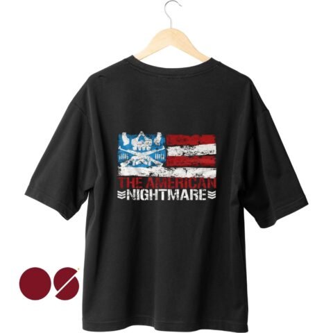 American Nightmare Unisex Drop Shoulder T-Shirt