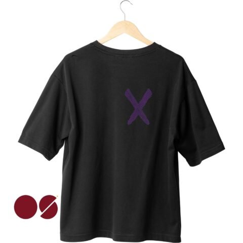 X Drop Shoulder Unisex T-Shirt