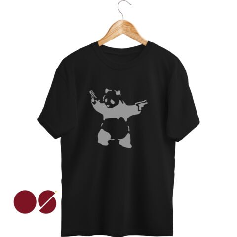 Mafia Panda Drop Shoulder Unisex T-Shirt