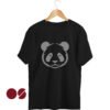 Black Panda Drop Shoulder Unisex T-Shirt
