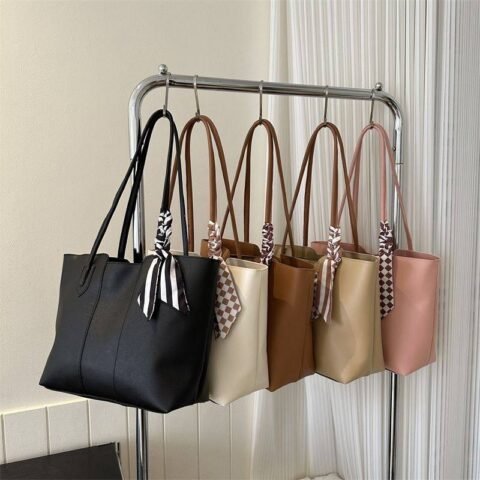 Women Tote Bag Leather Tote Bag- RM50