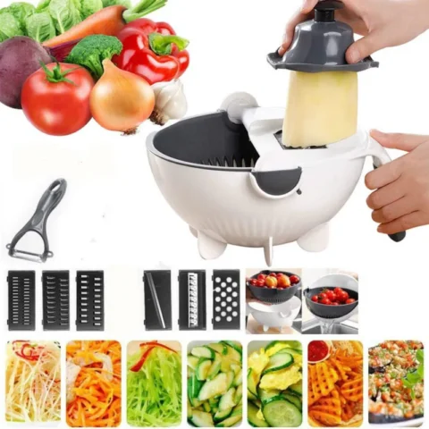 Magic Rotate Vegetable Cutter Slicer Chopper