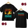 Anime Freek Drop Shoulder Unisex T-Shirt ( Double Side Print)