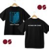 Wings of Freedom Drop Shoulder Unisex T-Shirt ( Double Side Print)