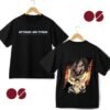 Attack on Titan Drop Shoulder Unisex T-Shirt ( Double Side Print)