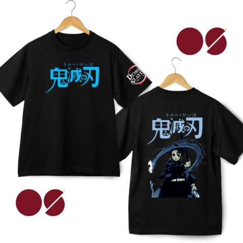 Blade Drop Shoulder Unisex T-Shirt ( Double Side Print)