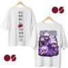 Jujutsu Kaisen Drop Shoulder Unisex T-Shirt ( Double Side Print)