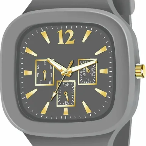New Silicon Analogue Fashionable Watch For Men