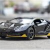 Tiny Tales Black Lamborghini Die-Cast Metal Alloy Sports Car Toy