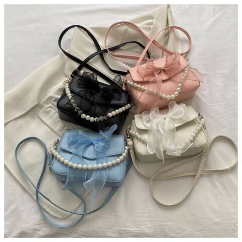 Premium Quality Ladies Bow Handbag-N68