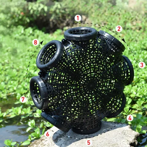 7 Holes Fish Trap