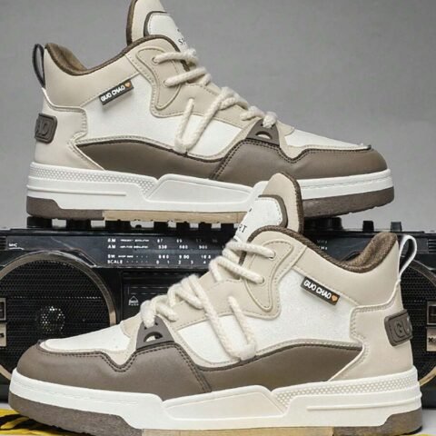 Men's Casual Skate Shoes Lightweight Breathable Non-slip Sneakers