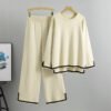 Long Sleeve Sweater Pants Set