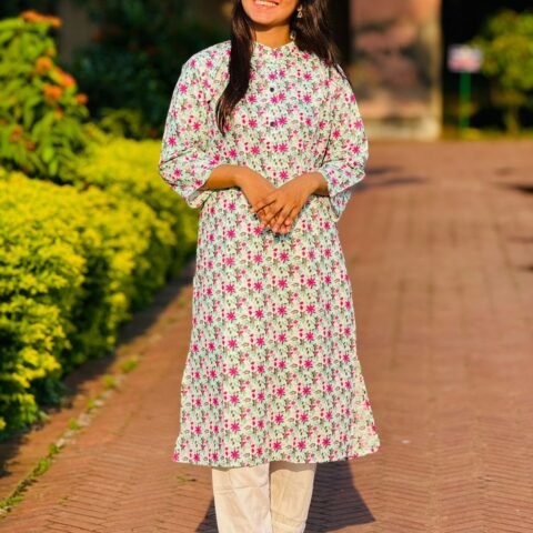 New Trendy Two Piece With White Pant