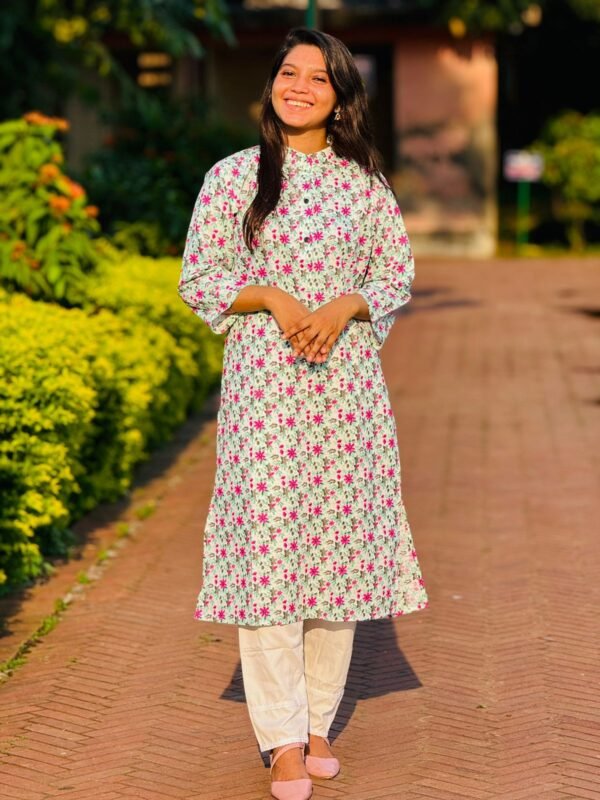New Trendy Two Piece With White Pant